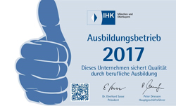 2019 IHK Ausbildungsbetrieb Siegel